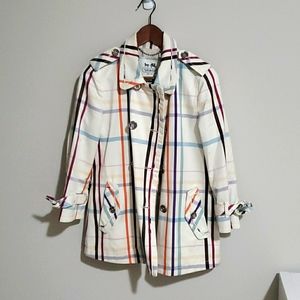 Coach multicolor trench coat